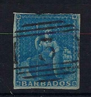 Image of Barbados SG 3 GU British Commonwealth Stamp